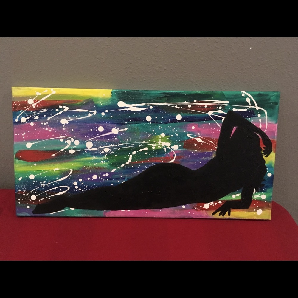 Women’s silhouette art